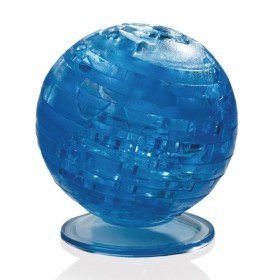  Crystal Blue Globe with Light 