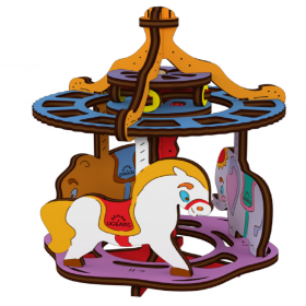 Coloring Merry-Go-Round 